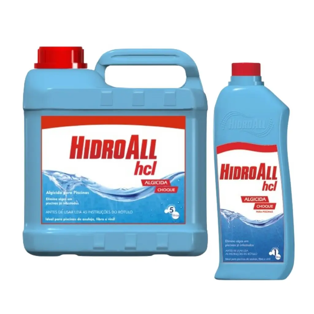 Algicida Choque HCL Tampa Vermelha – Hidroall