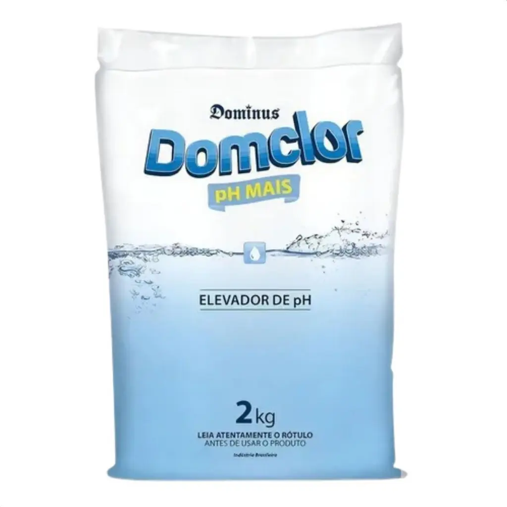 Barrilha Elevador De Ph Piscina 2kg Domclor