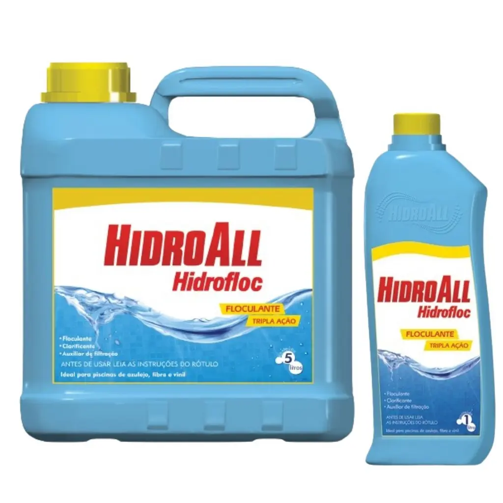 Clarificante e Floculante Hidrofloc Tampa Amarela – Hidroall