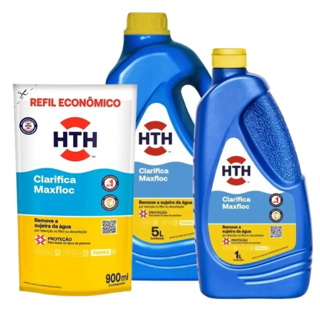 Clarificante e Floculante Maxfloc Hth
