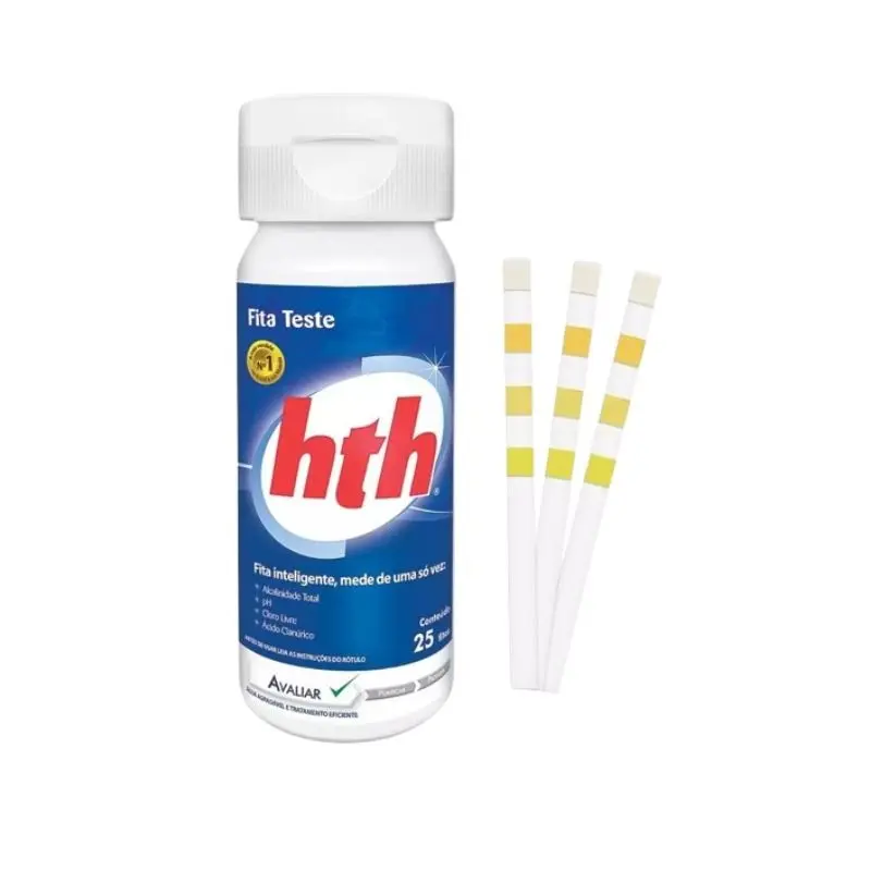 Fita Teste Piscinas c/ 25 Unidades – Hth