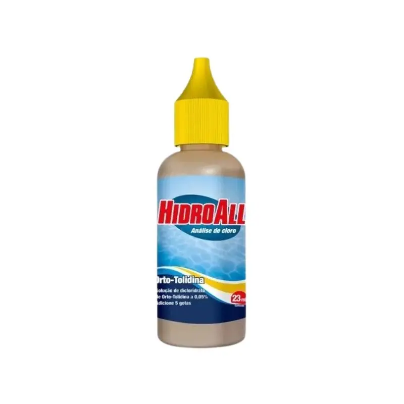 Reagente Análise de Cloro Ortotolidina 23mL – Hidroall