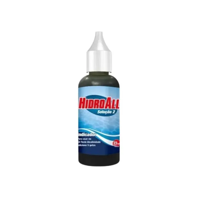 Reagente Indicador Solução 2 para Kit Teste Alcalinidade – Hidroall