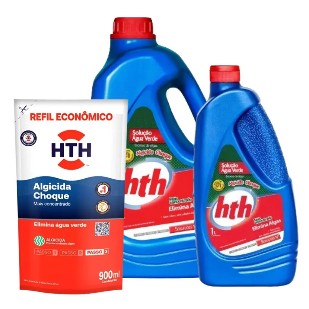 Solução Água Verde – Algicida Choque Hth