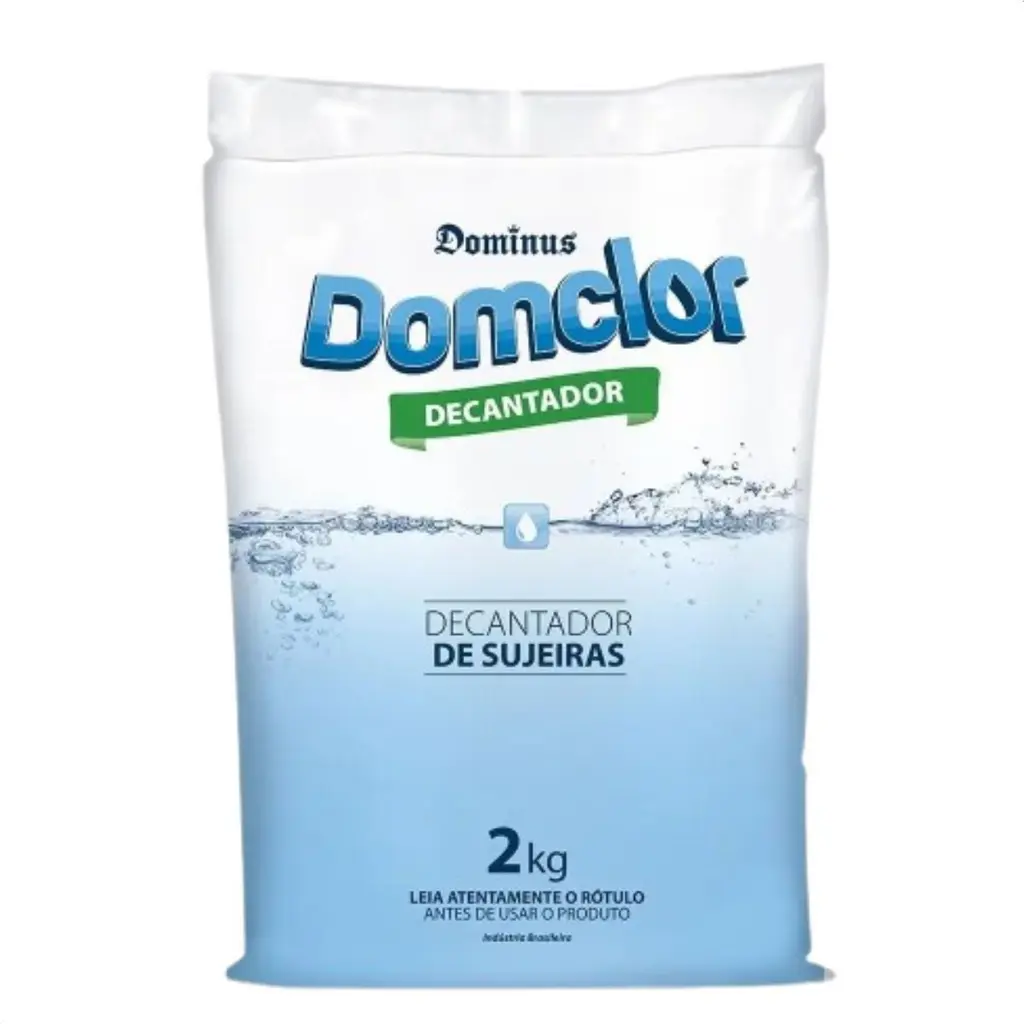 Sulfato de Alumínio Decantador para Piscinas 2kg Domclor